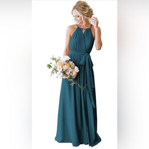 Women's bridesmaid dress